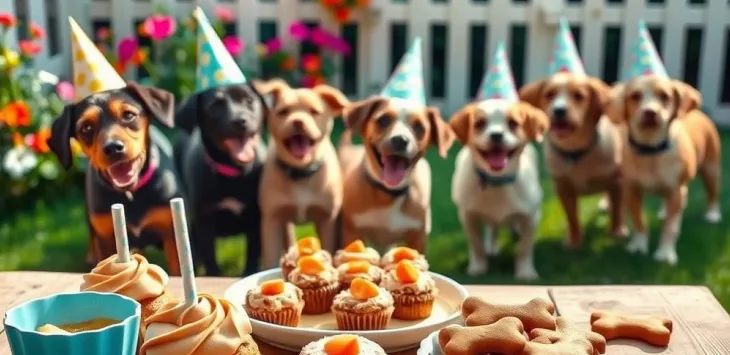 Идеи за почерпка за кучешки рожден ден (забавни домашни закуски