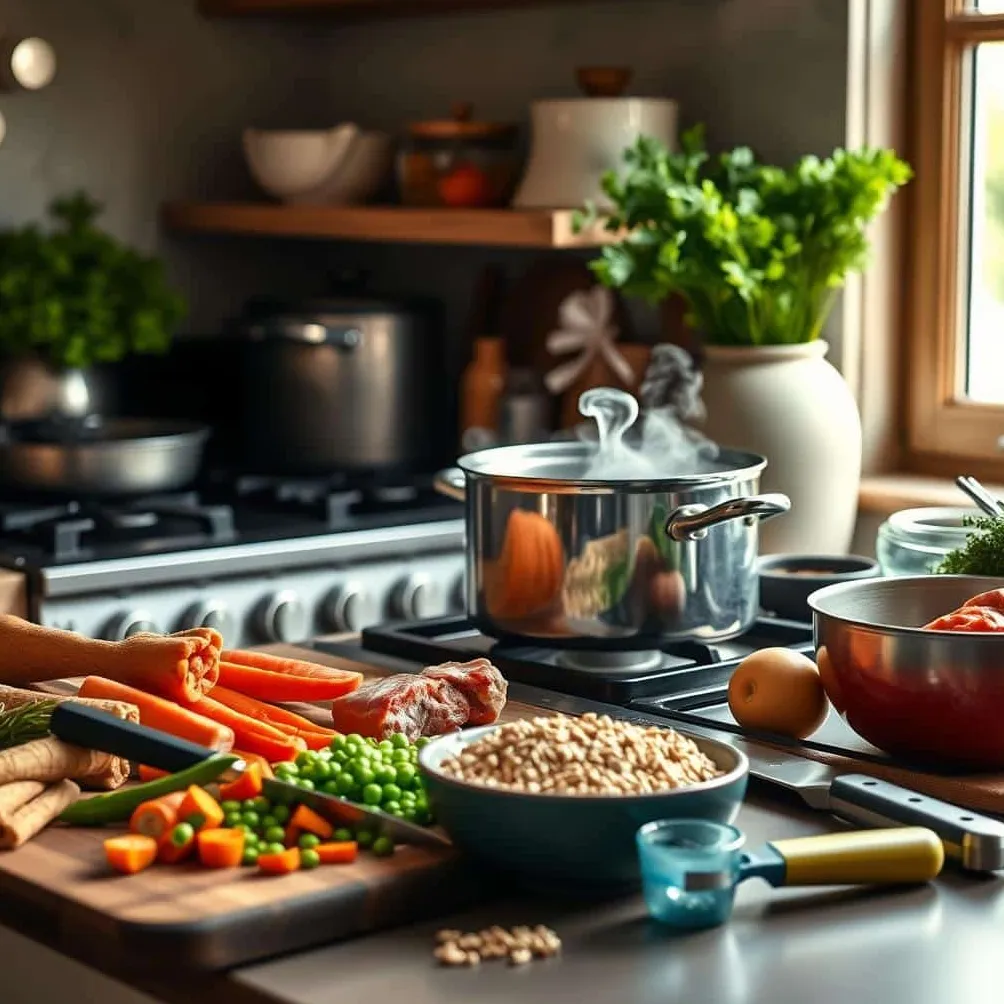 keittää koiranruokia turvallisesti