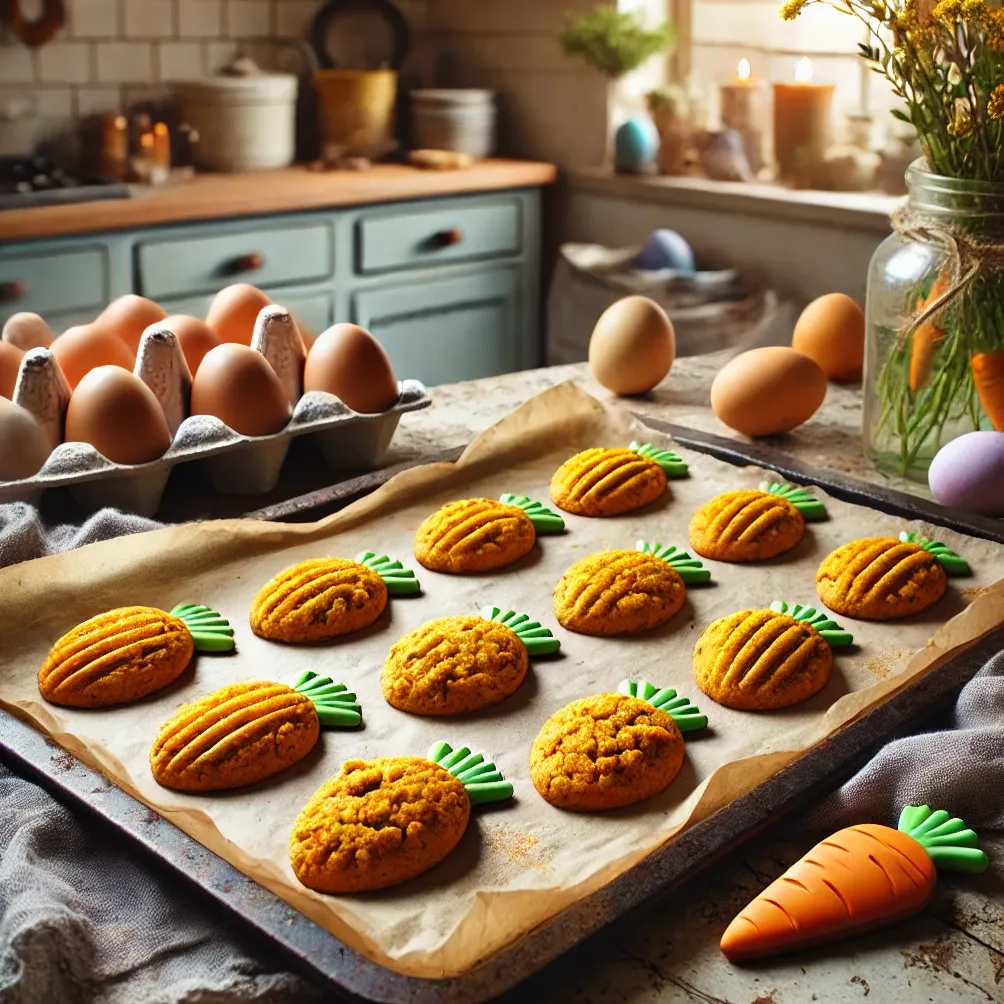 Sveiki ciberžolių morkų sausainiai