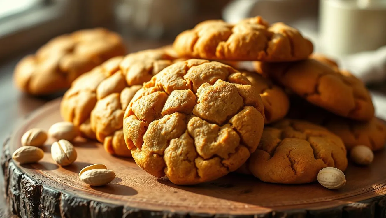 tekvicové sušienky z arašidového masla