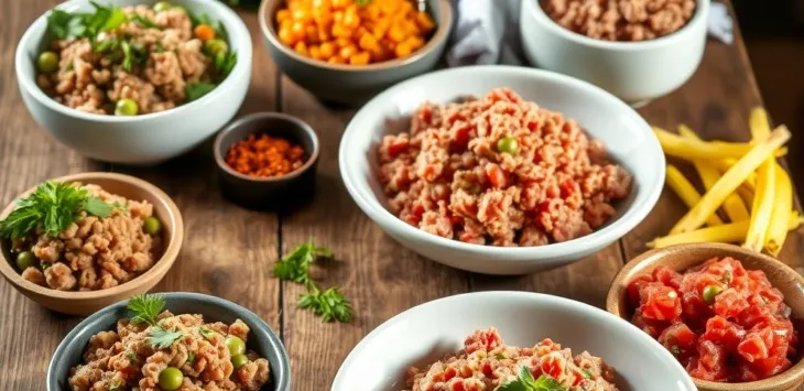 5 preprostih receptov za surovo hrano za pse za začetnike