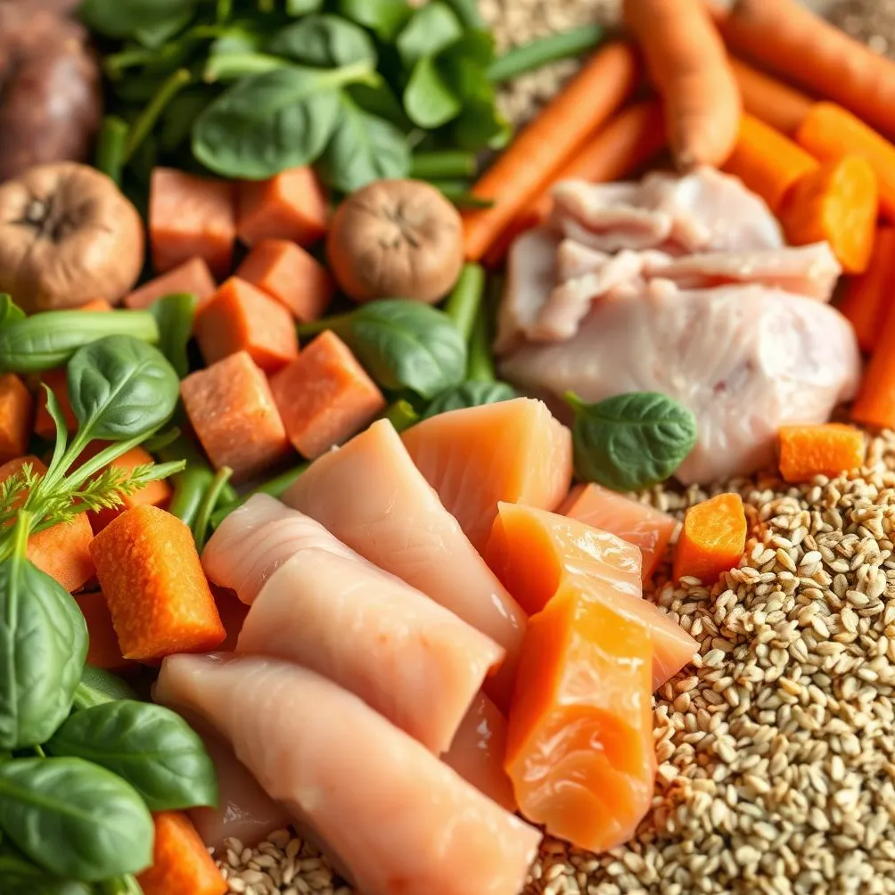 Zdrowe składniki dla szczeniąt