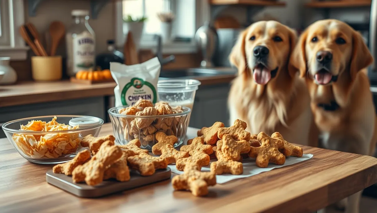 recetas saludables de golosinas para perros