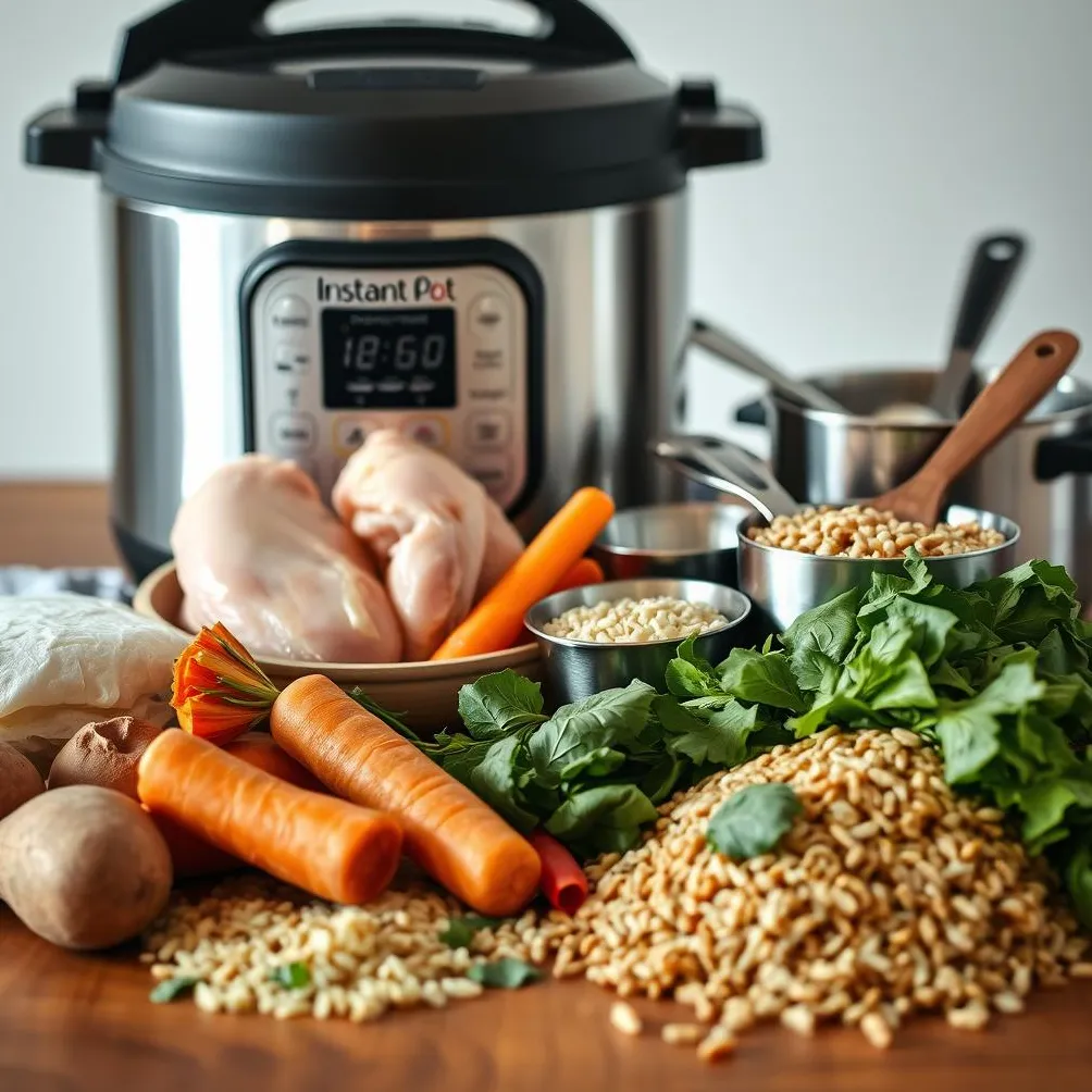 Instant Pot hondenvoer ingrediënten