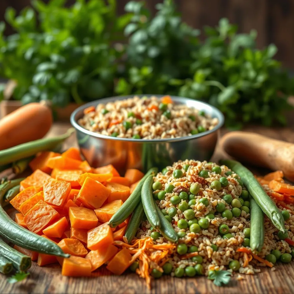 Beginnen Sie mit vegetarischem Hundefutter