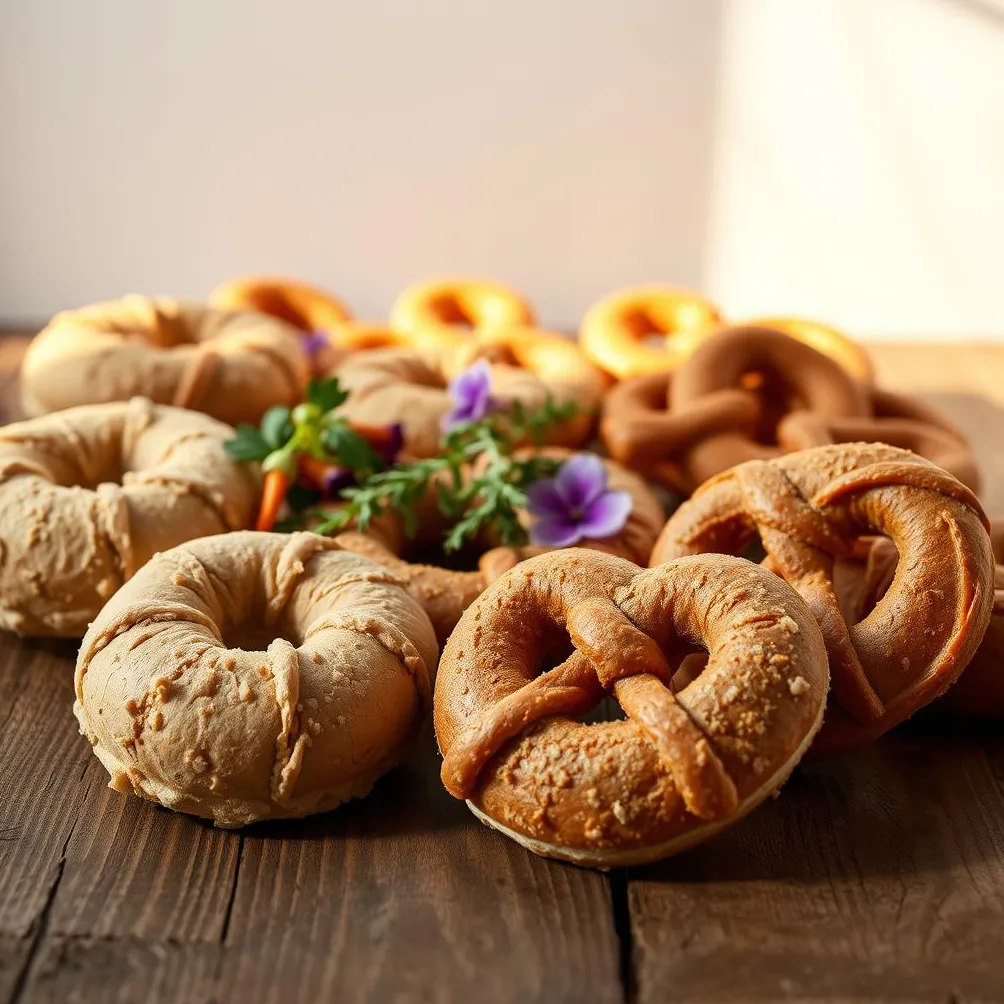 犬用の手作りパンのおやつ