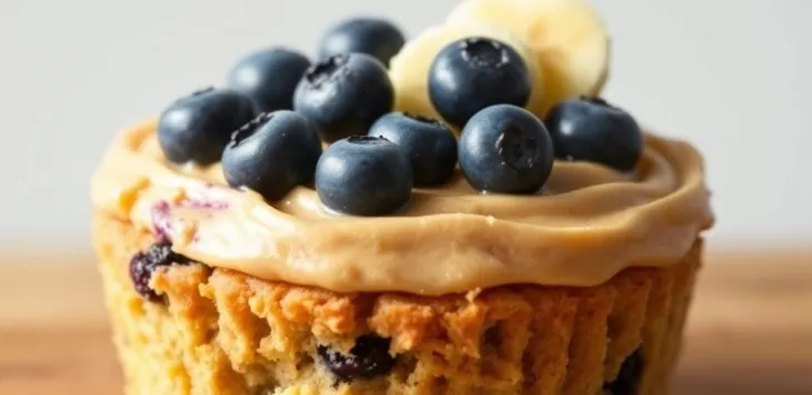 Pupcake z jagodami i bananami: słodka i zdrowa uczta urodzinowa