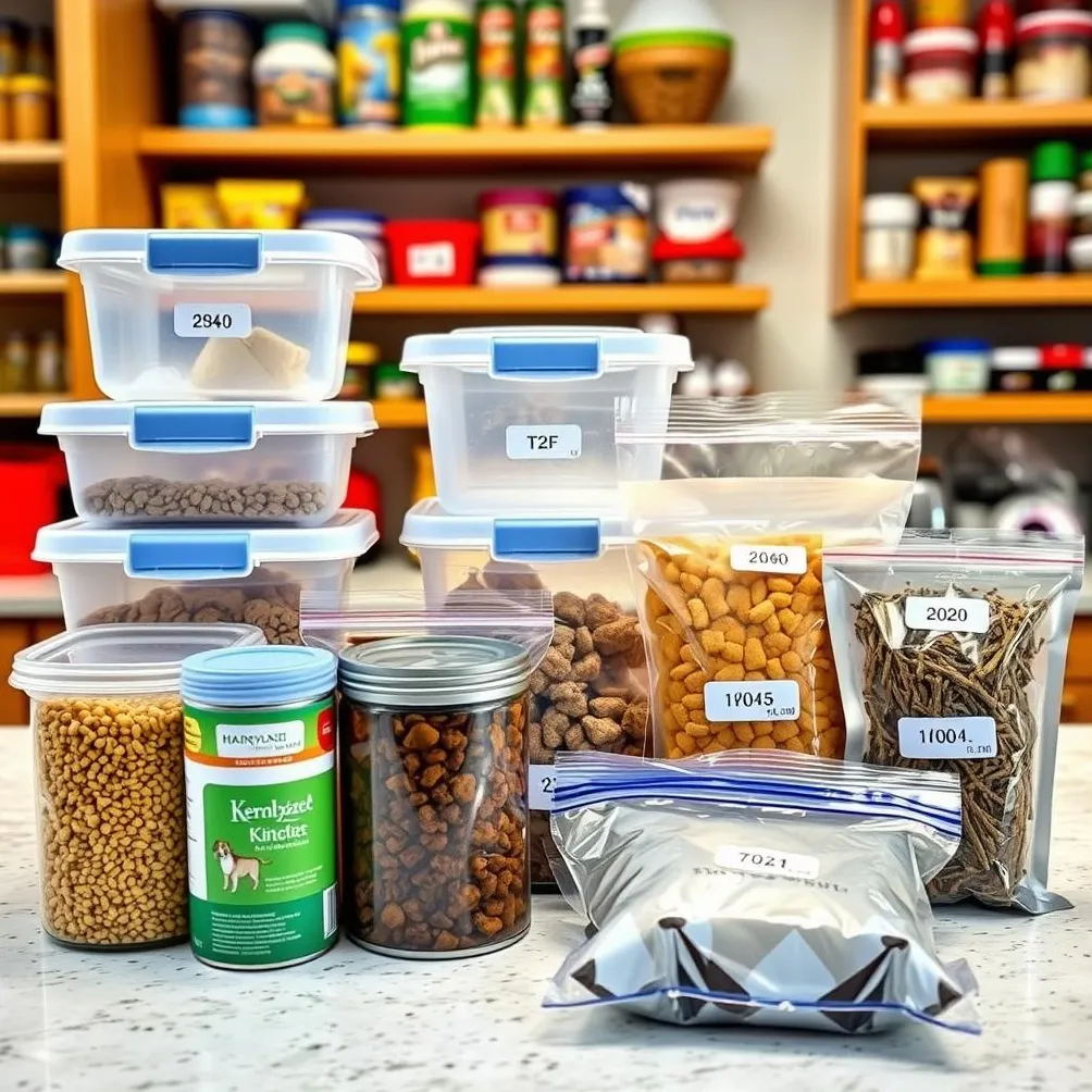 טיפים לשימור מזון לכלבים