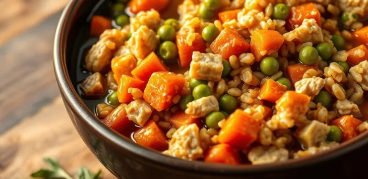 מתכון מזון לכלבים בסיר אחד