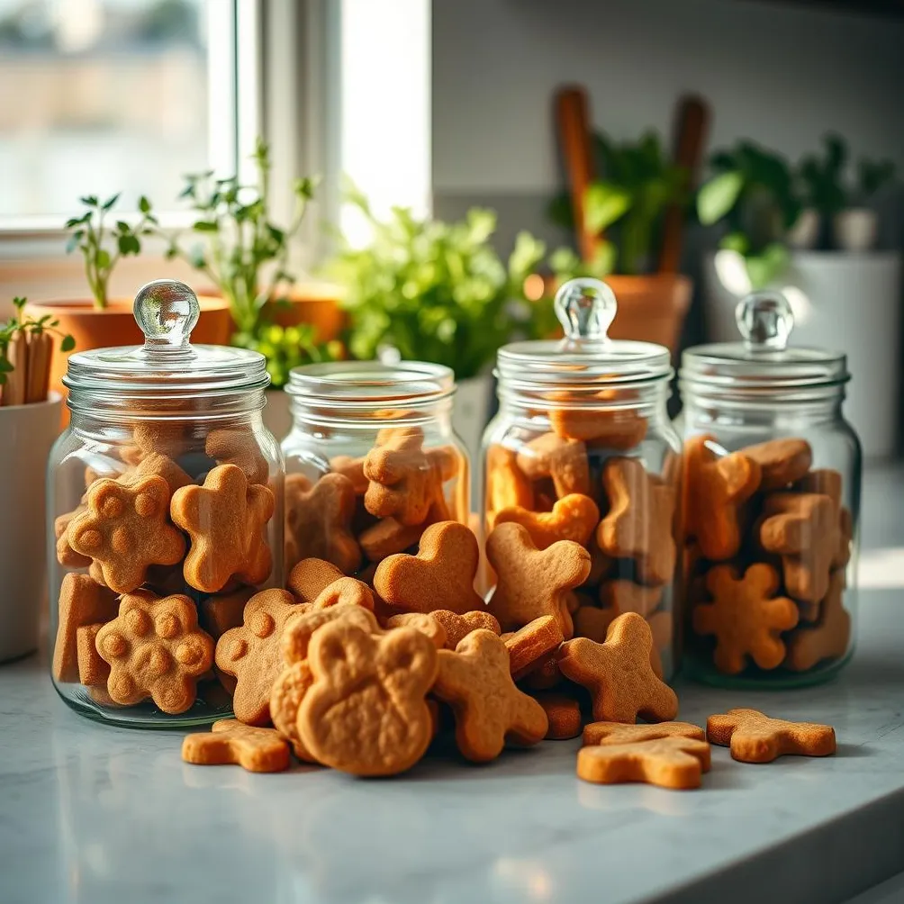 házi kutyacsemegék tárolására