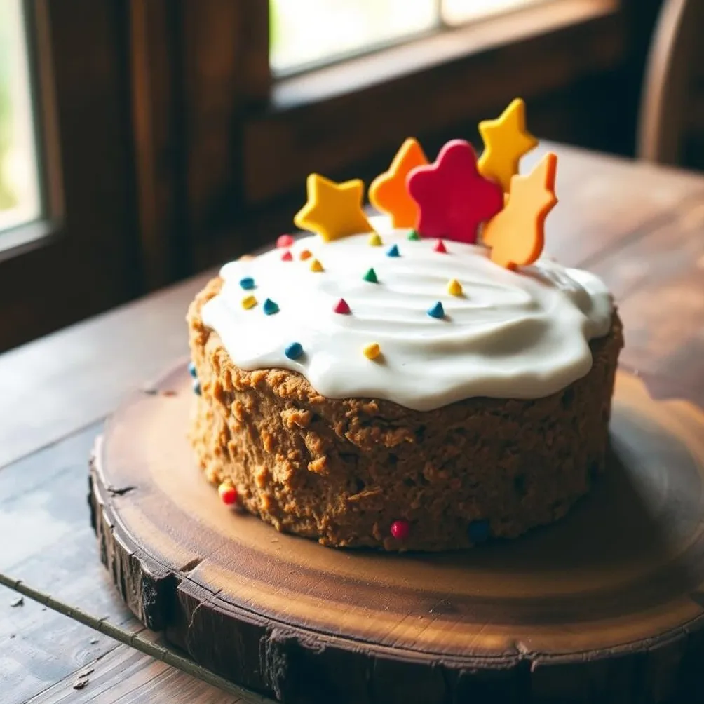 gâteau pour chien fait maison