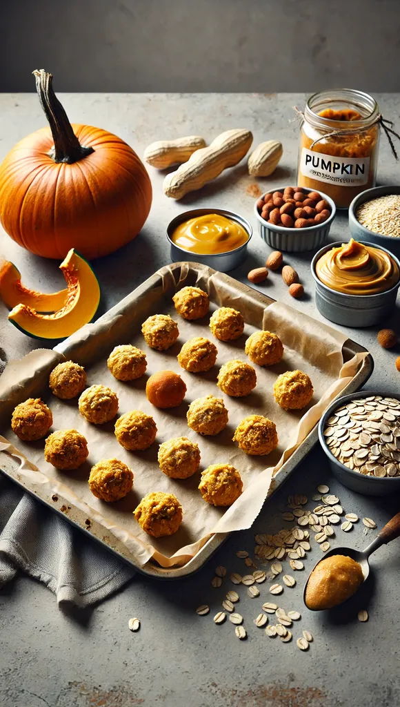 밀가루 없는 호박 개 간식 레시피