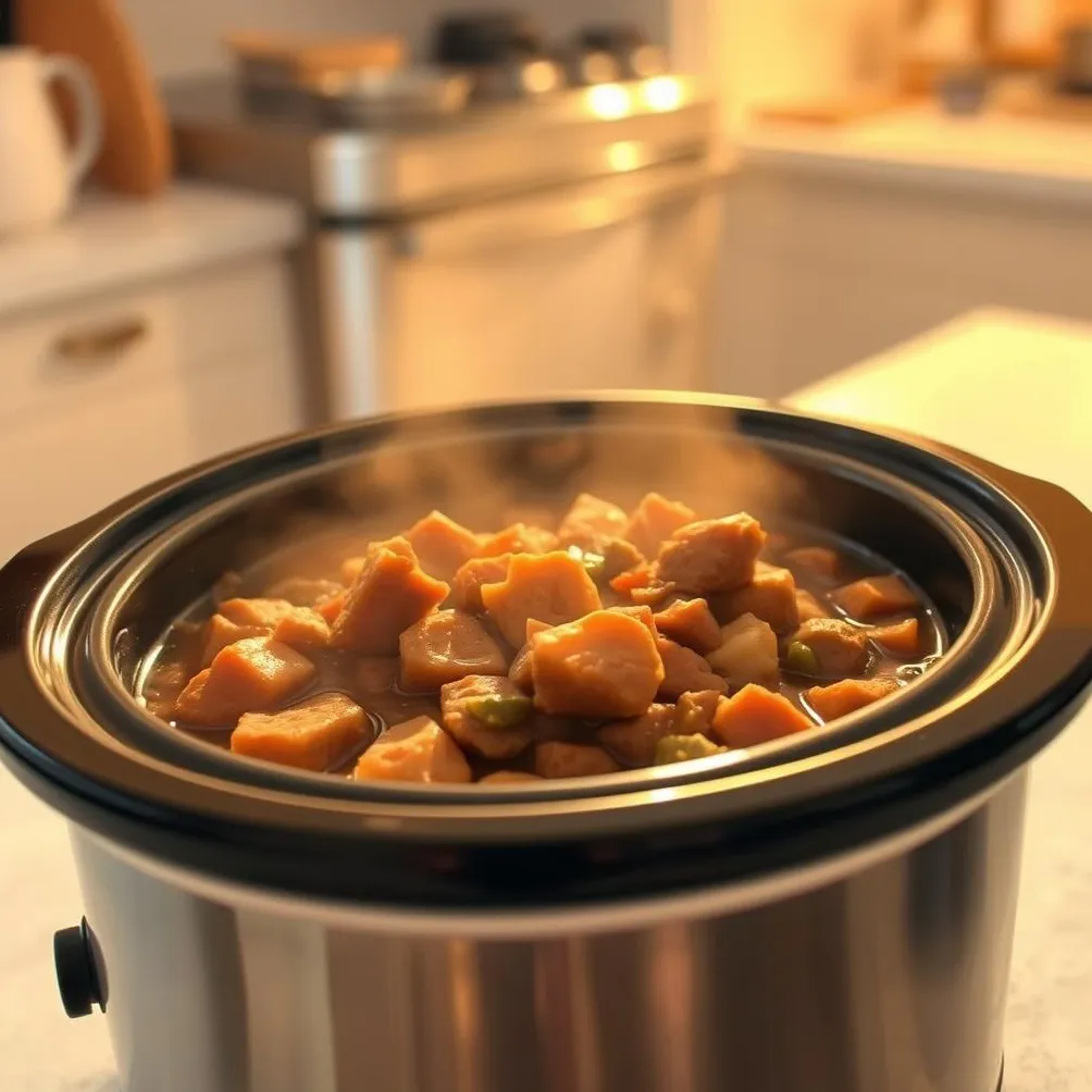 完璧なスロークッカードッグフード