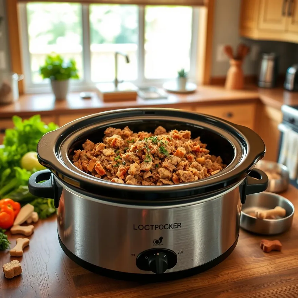 犬用のクロックポットミール