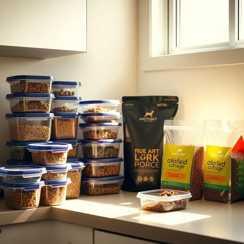 ドッグフードの保管