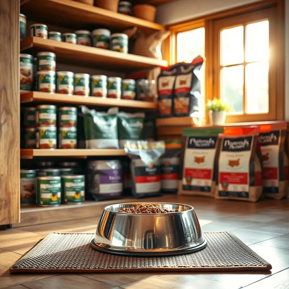 przechowywanie karmy dla psów