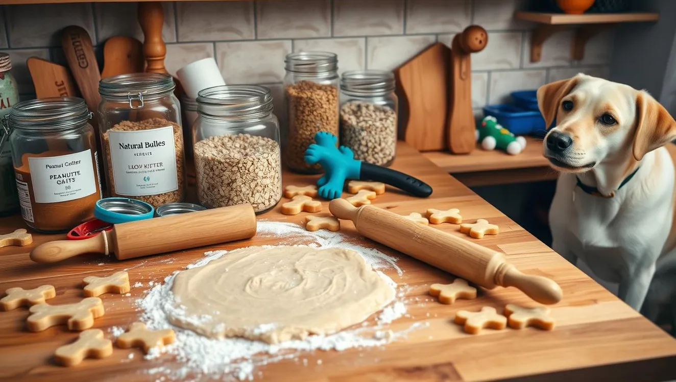 Jak vyrobit psí sušenky