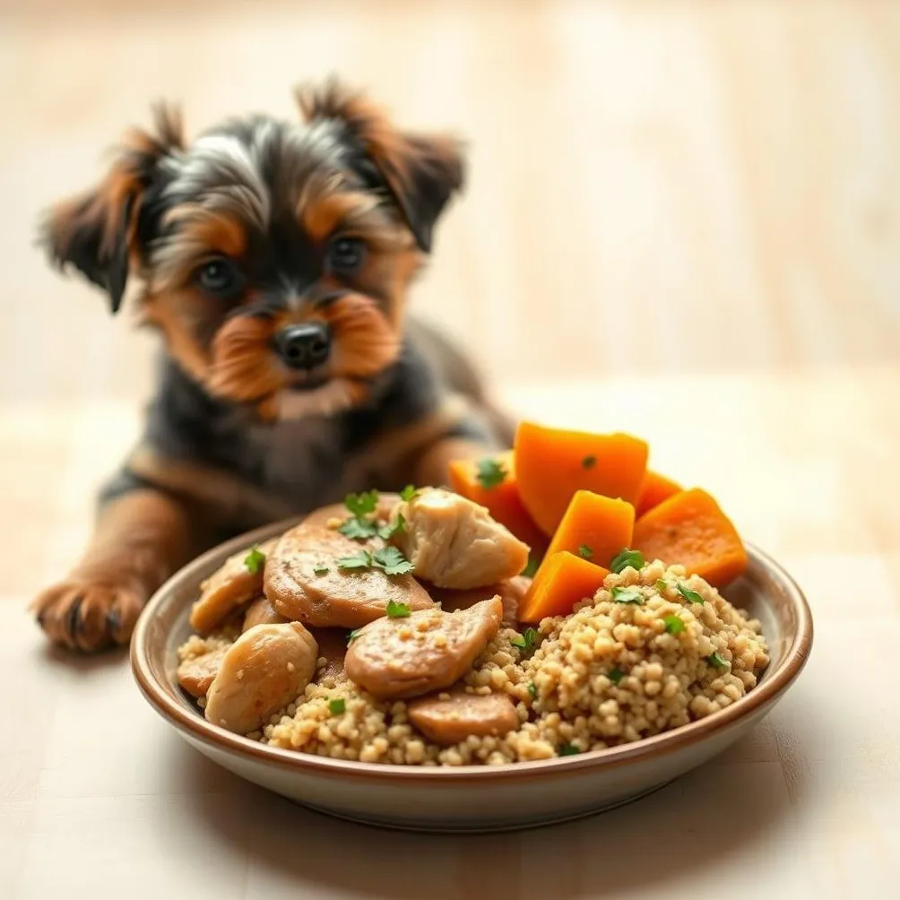 veterinārārsta apstiprinātas kucēnu maltītes