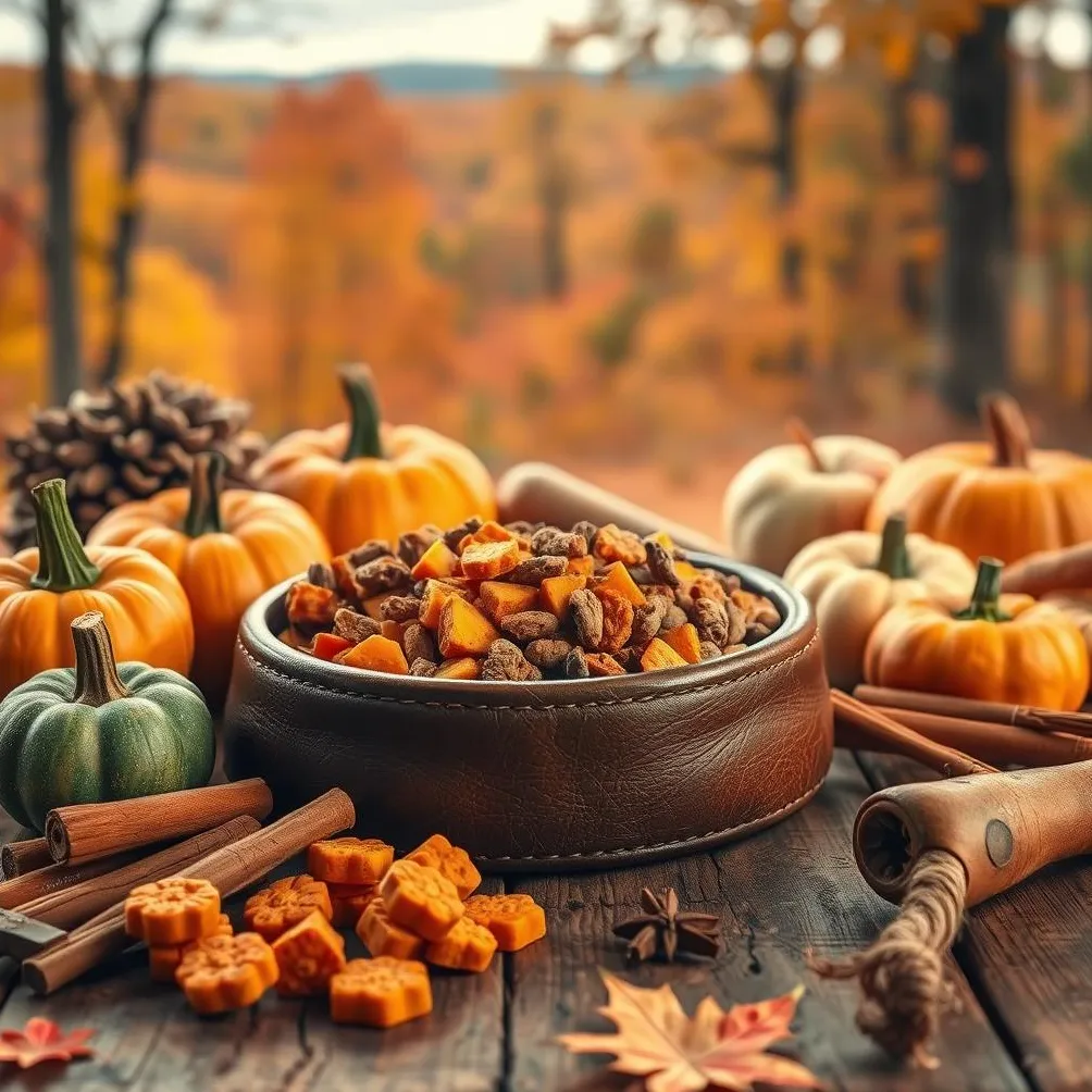 ideas de comida para perros de otoño
