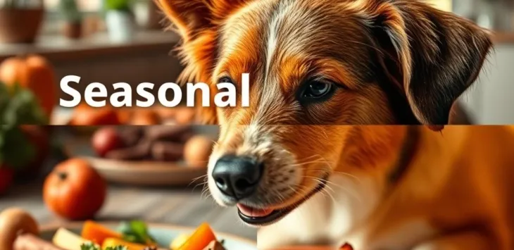 Nourriture saisonnière pour chiens faite maison par des vétérinaires