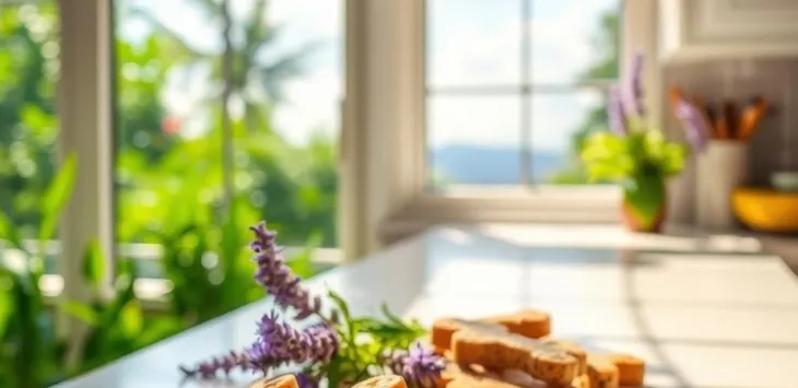 So bereiten Sie mit Kräutern angereicherte Hundesnacks für einen beruhigenden Sommer zu