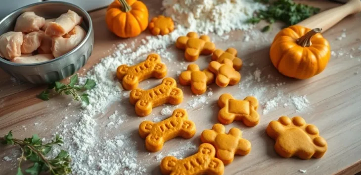 Przysmaki dla psów z kurczakiem i dynią zrób to sam: łatwy przepis, który Twój szczeniak pokocha