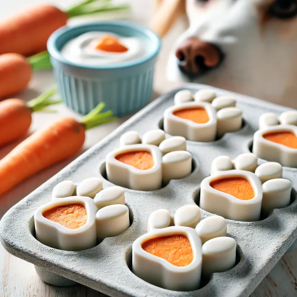 DIY mrożone przysmaki dla psów' title='DIY mrożone przysmaki dla psów: zatwierdzone przez weterynarza przepisy na orzeźwiające lato