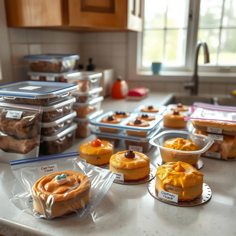 jak przechowywać domowe ciasta dla psów