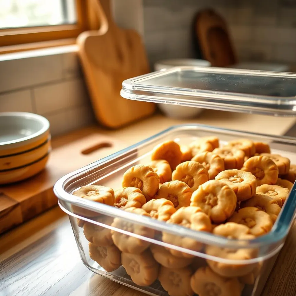 shranjevanje domačih pasjih priboljškov