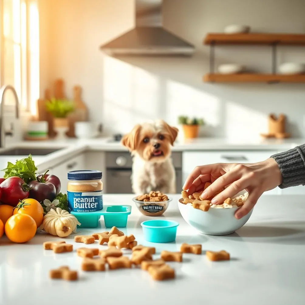 빠른 개 치료 준비