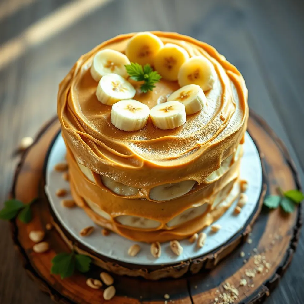 Bolo De Banana Para Cachorro Com Manteiga De Amendoim