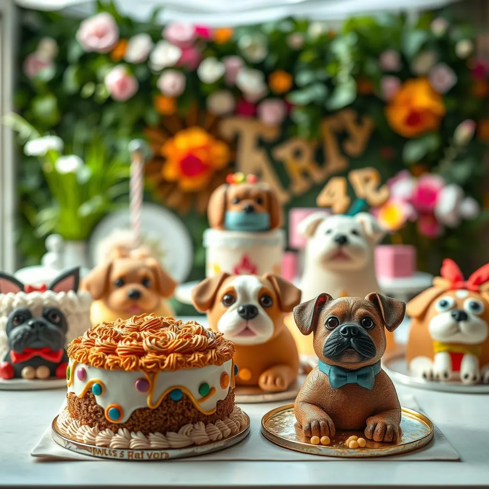 bolos personalizados para cachorro