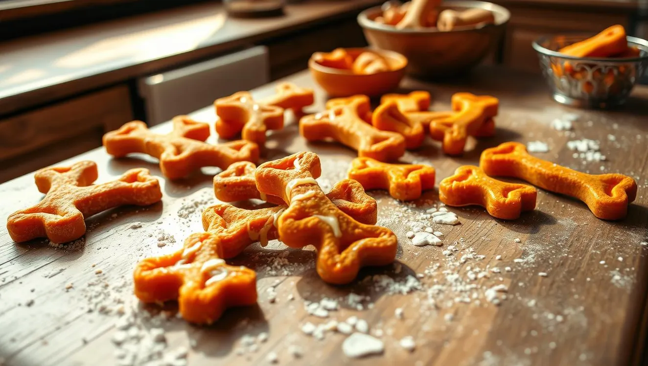 gryzaki dla psów ze słodkich ziemniaków