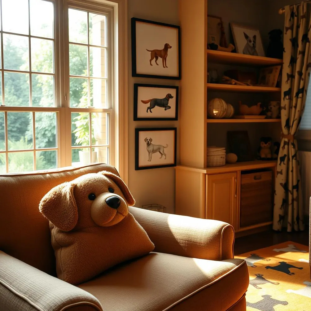 dekor sobe na temu psa