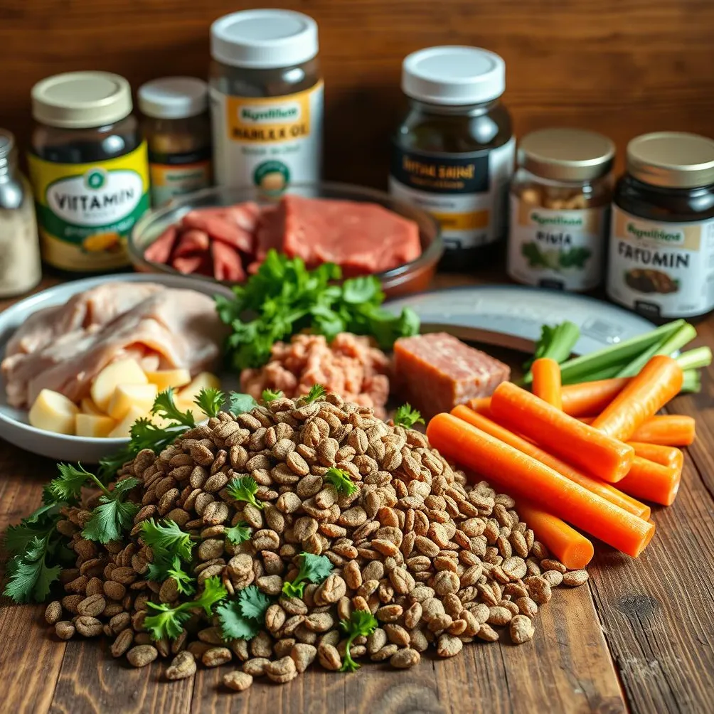 ingrédients essentiels de la nourriture pour chien