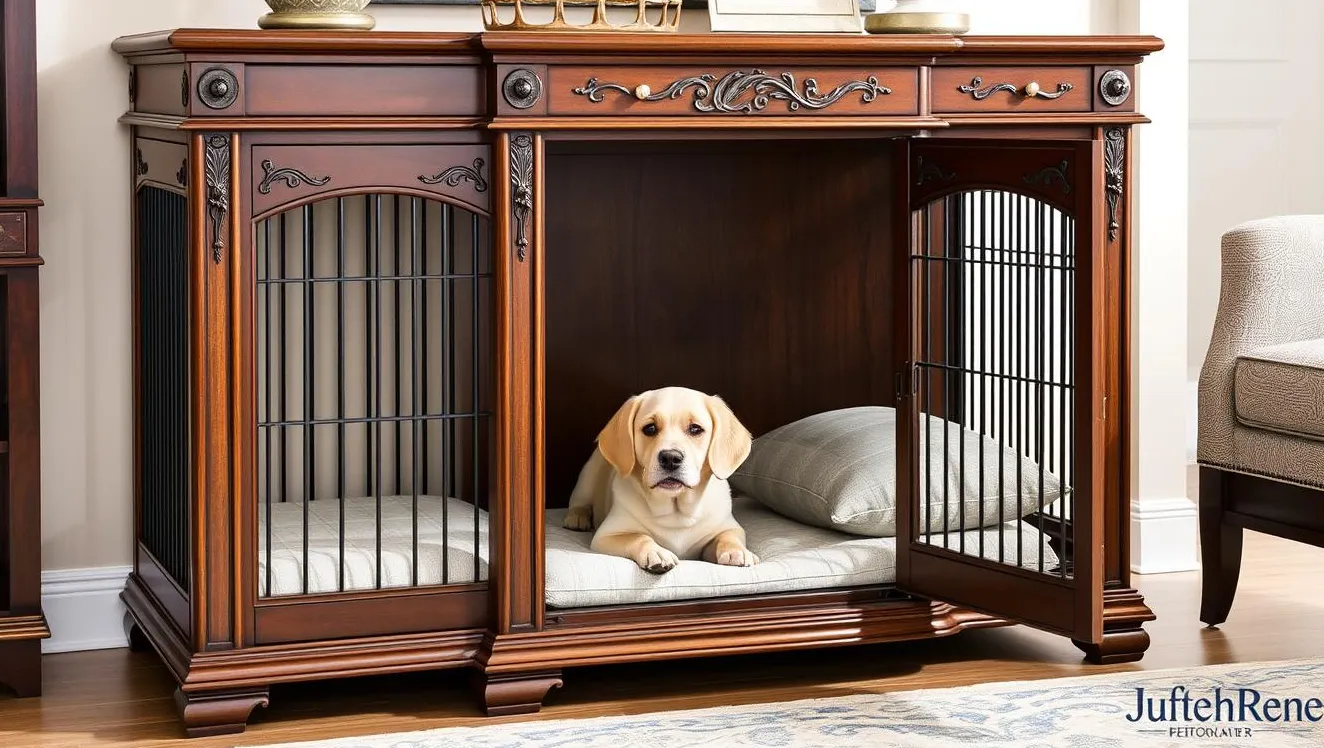 Сандъци за кучета в стил мебели