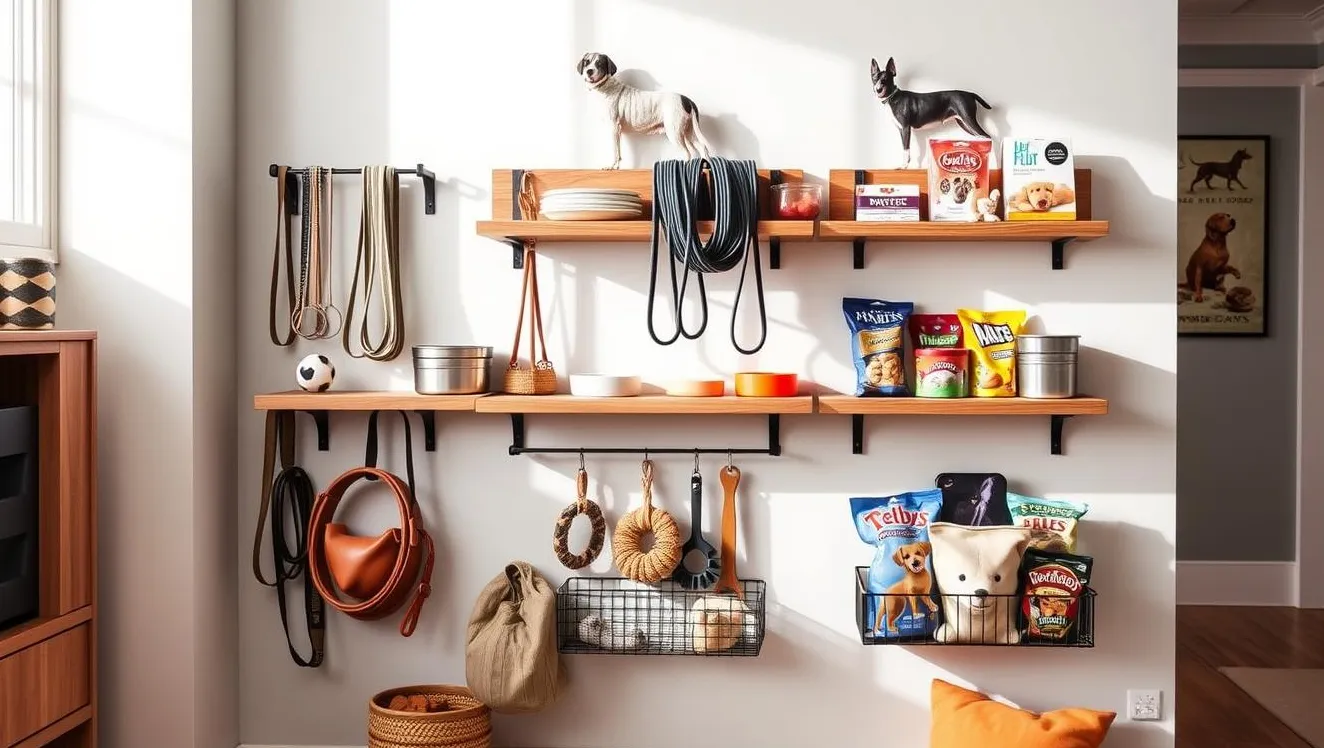 стенен склад за домашни любимци