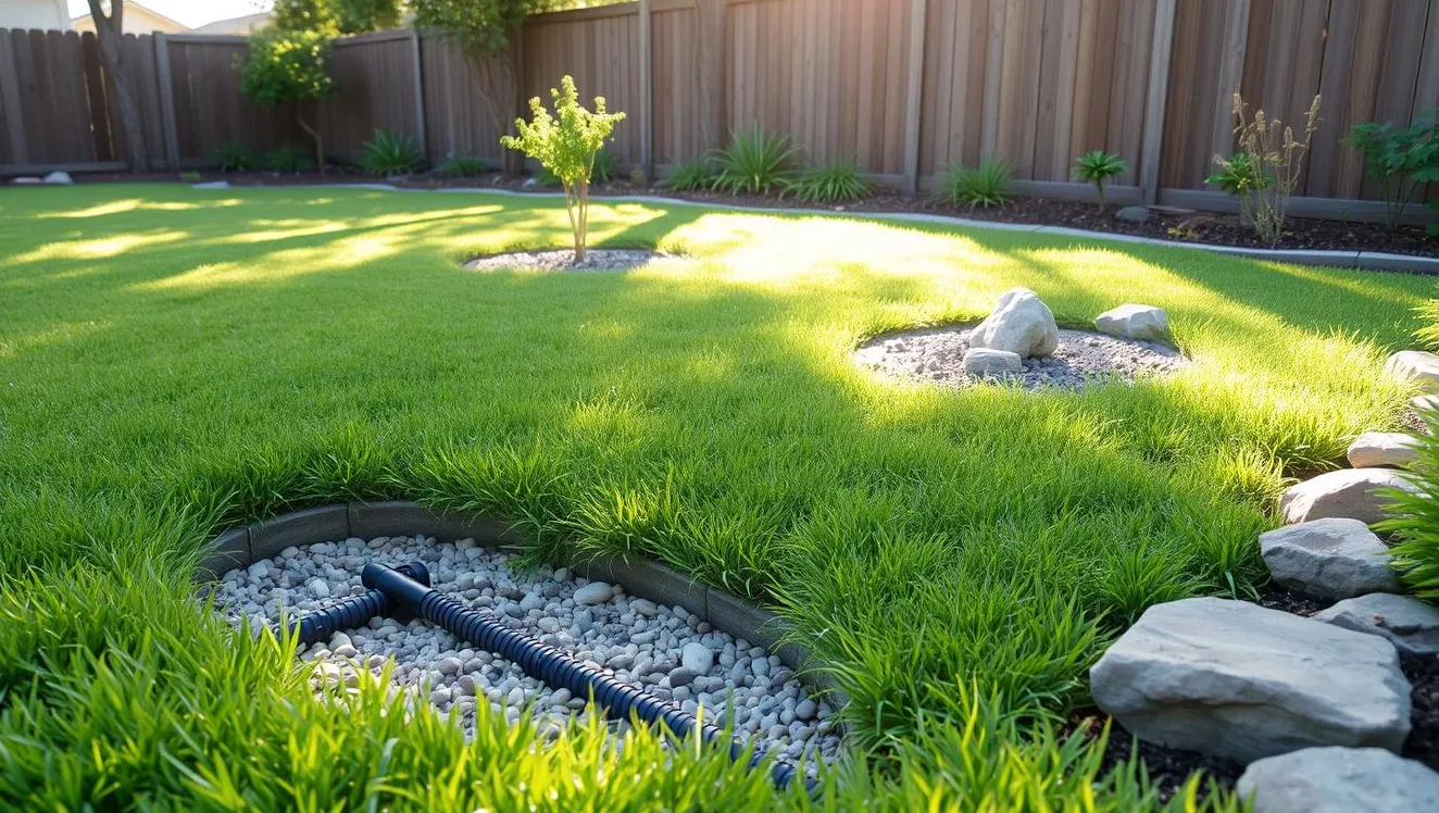 koiran potta-alueen viemäröinti