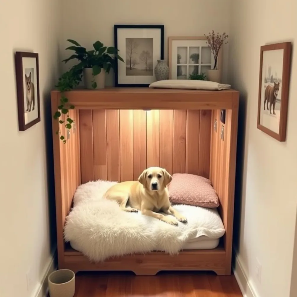 Conceptions de cages pour chiens DIY