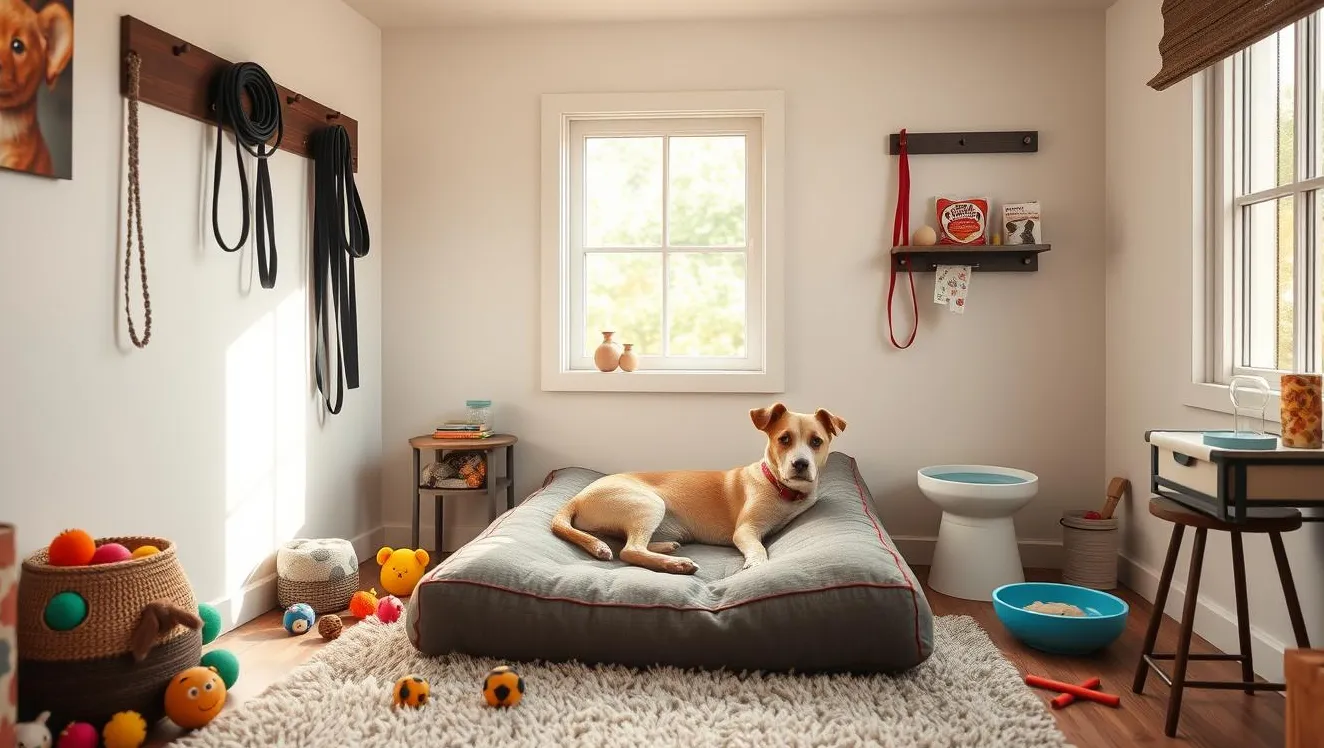 necesitatile camerei pentru caini