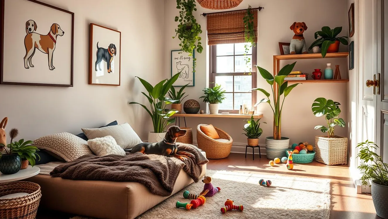 Sfaturi pentru aranjarea camerei câinilor