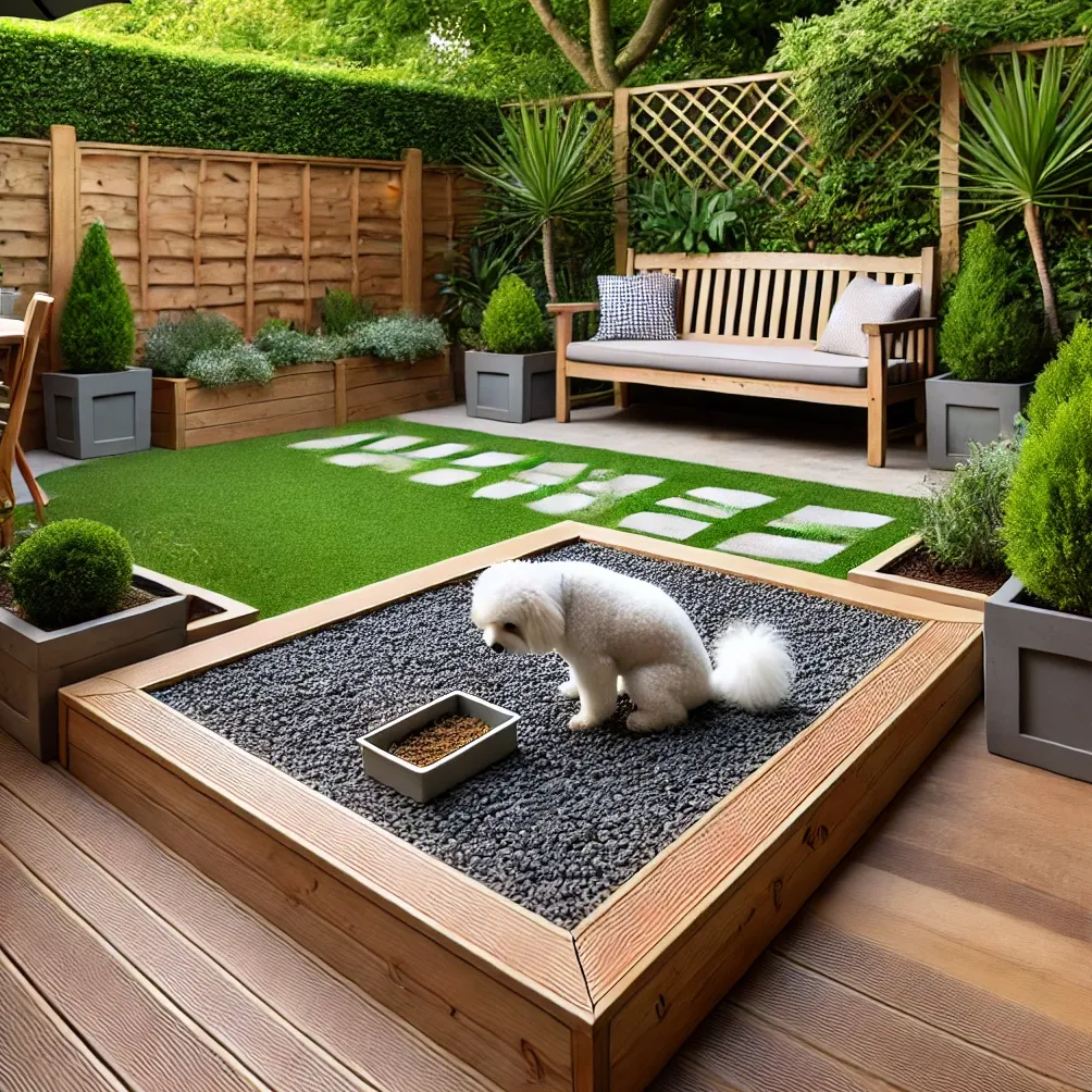 Kreativne ideje za pseće kahlice za mala dvorišta