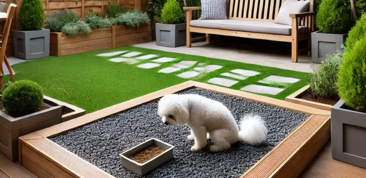 7 kreativnih idej za pasje kahlice za majhna dvorišča