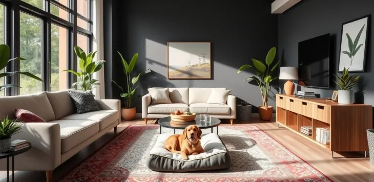 Kuidas kujundada koerasõbralik kodu ilma stiili ohverdamata