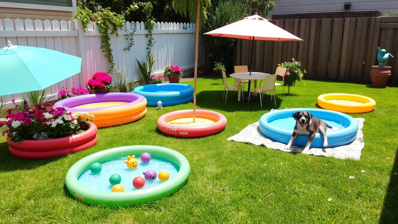 małe podwórkowe baseny dla psów