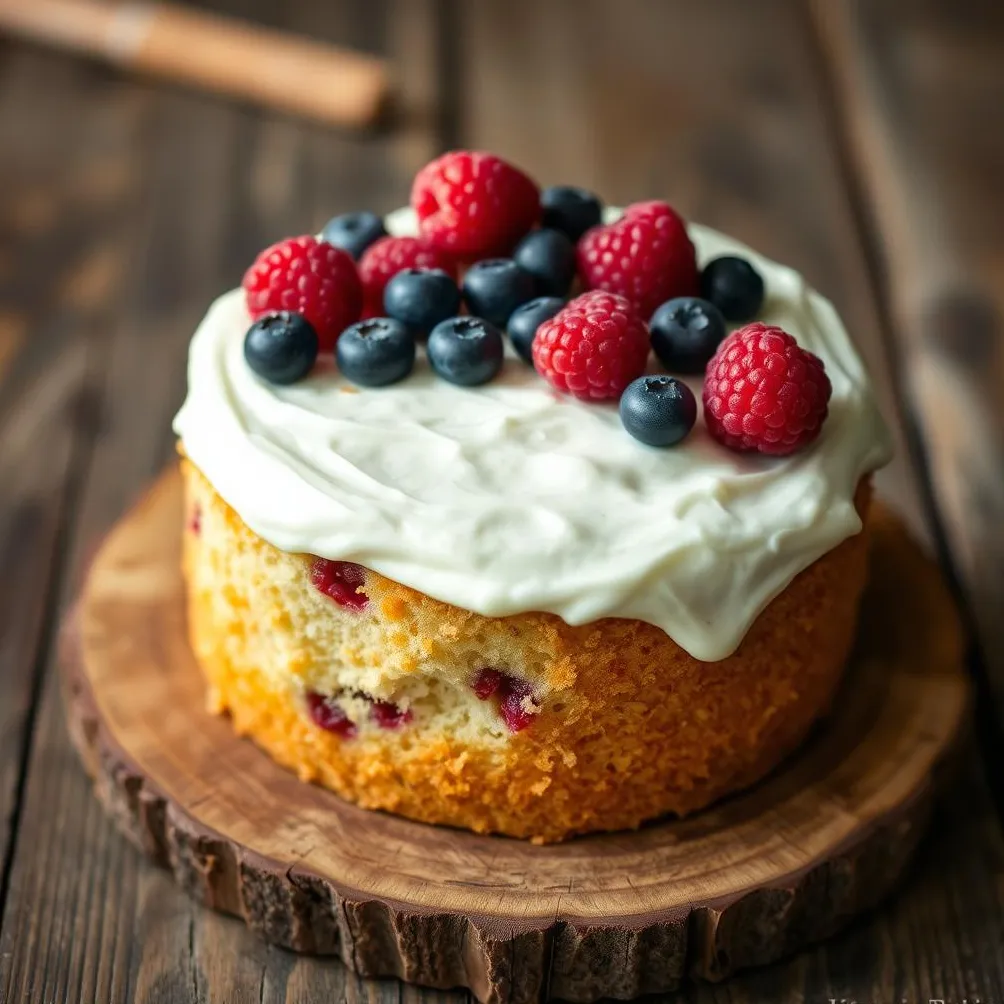 Kookosjauhoinen koirakakku