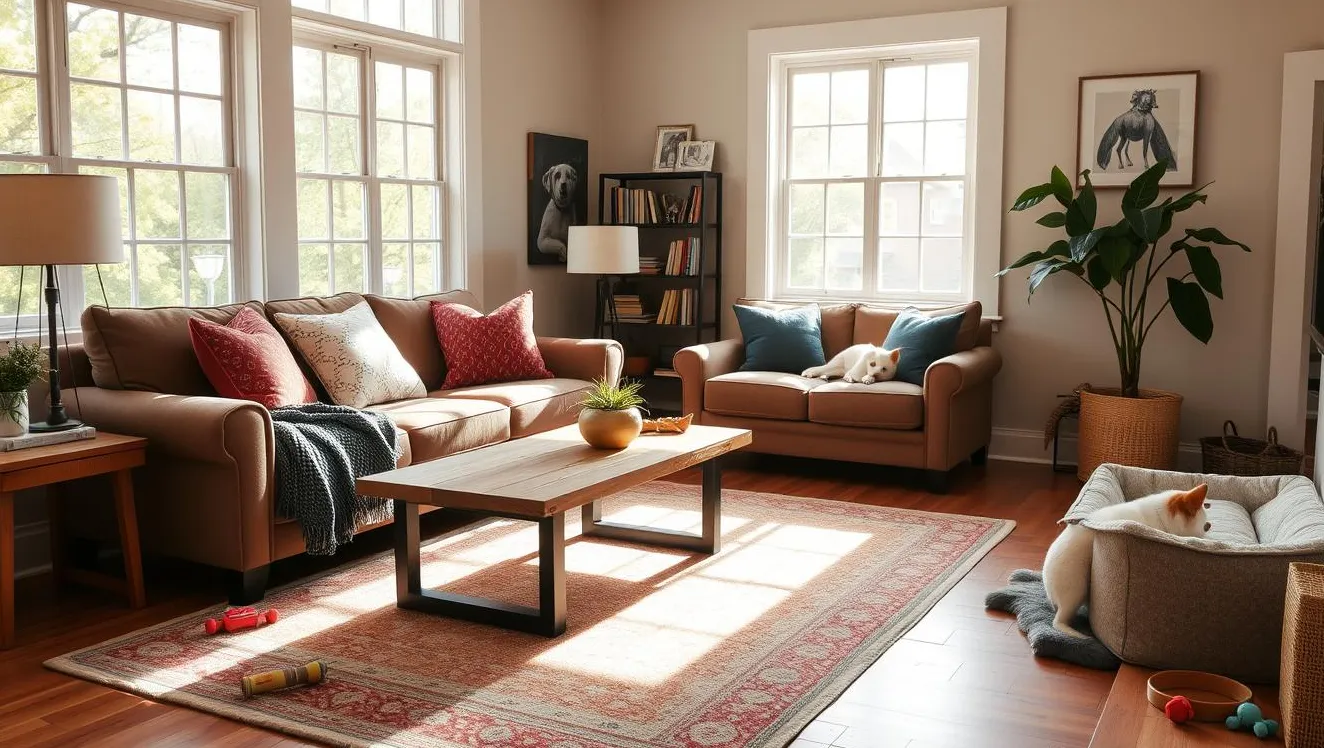 Wystrój domu odporny na zwierzęta i psy