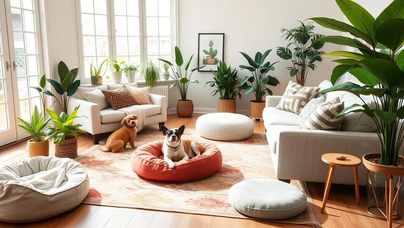 Wystrój domu odporny na zwierzęta i psy