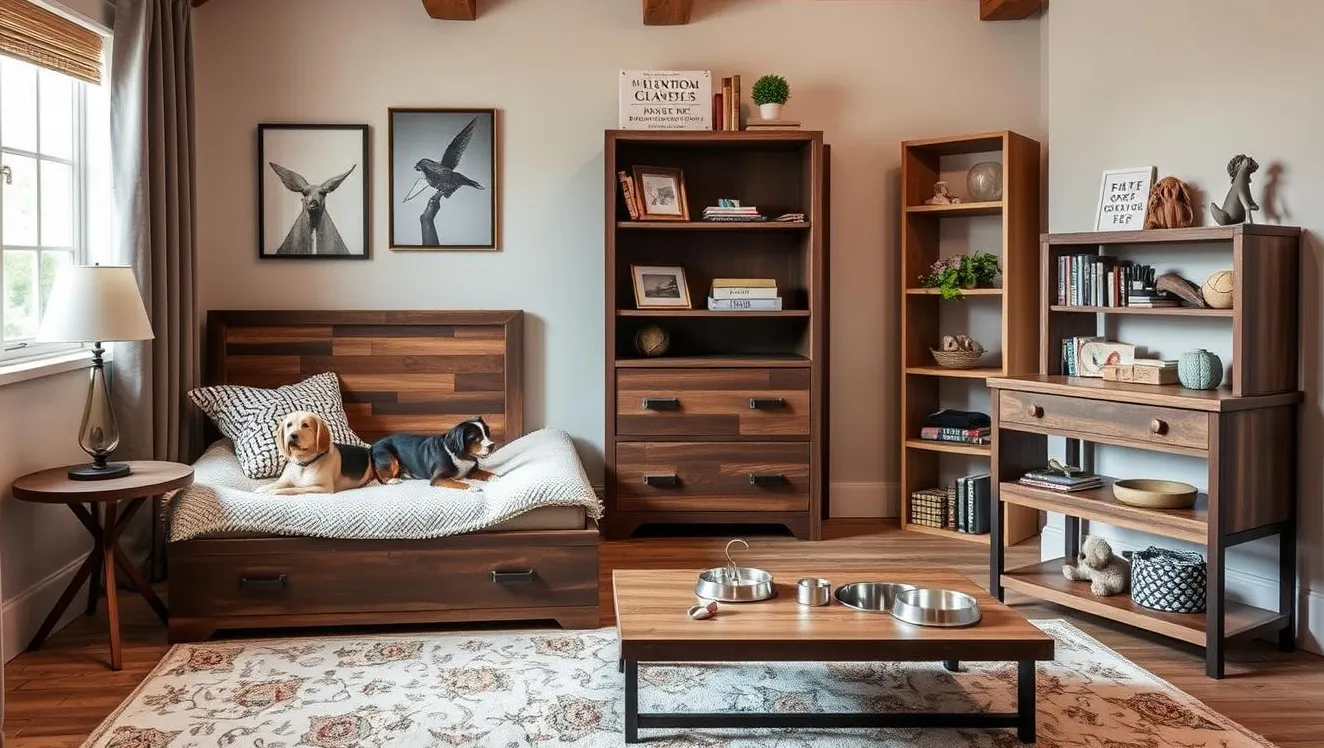 Wielofunkcyjne meble dla zwierząt