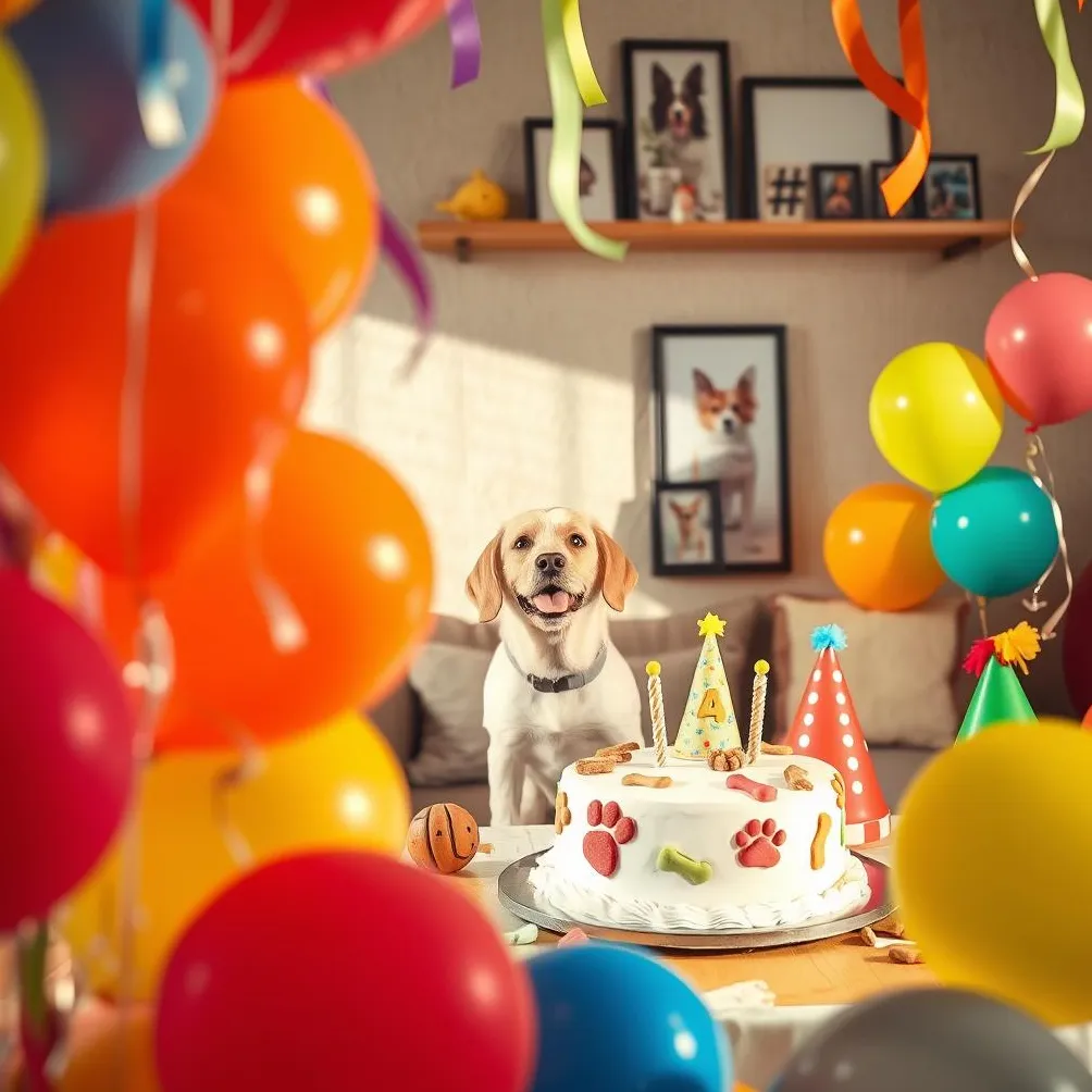 Dekoracija za pseći rođendan